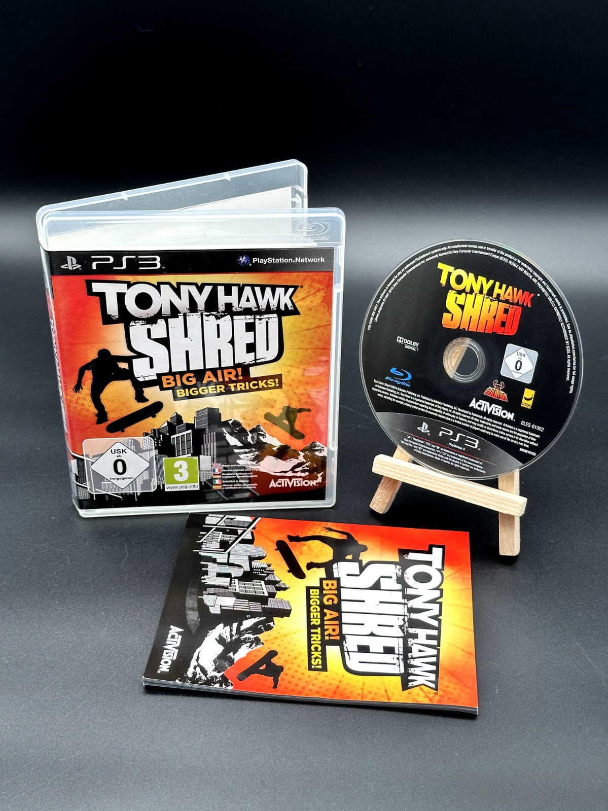 Tony Hawk: SHRED (Sony PlayStation 3, 2010) - Disc poliert ✅