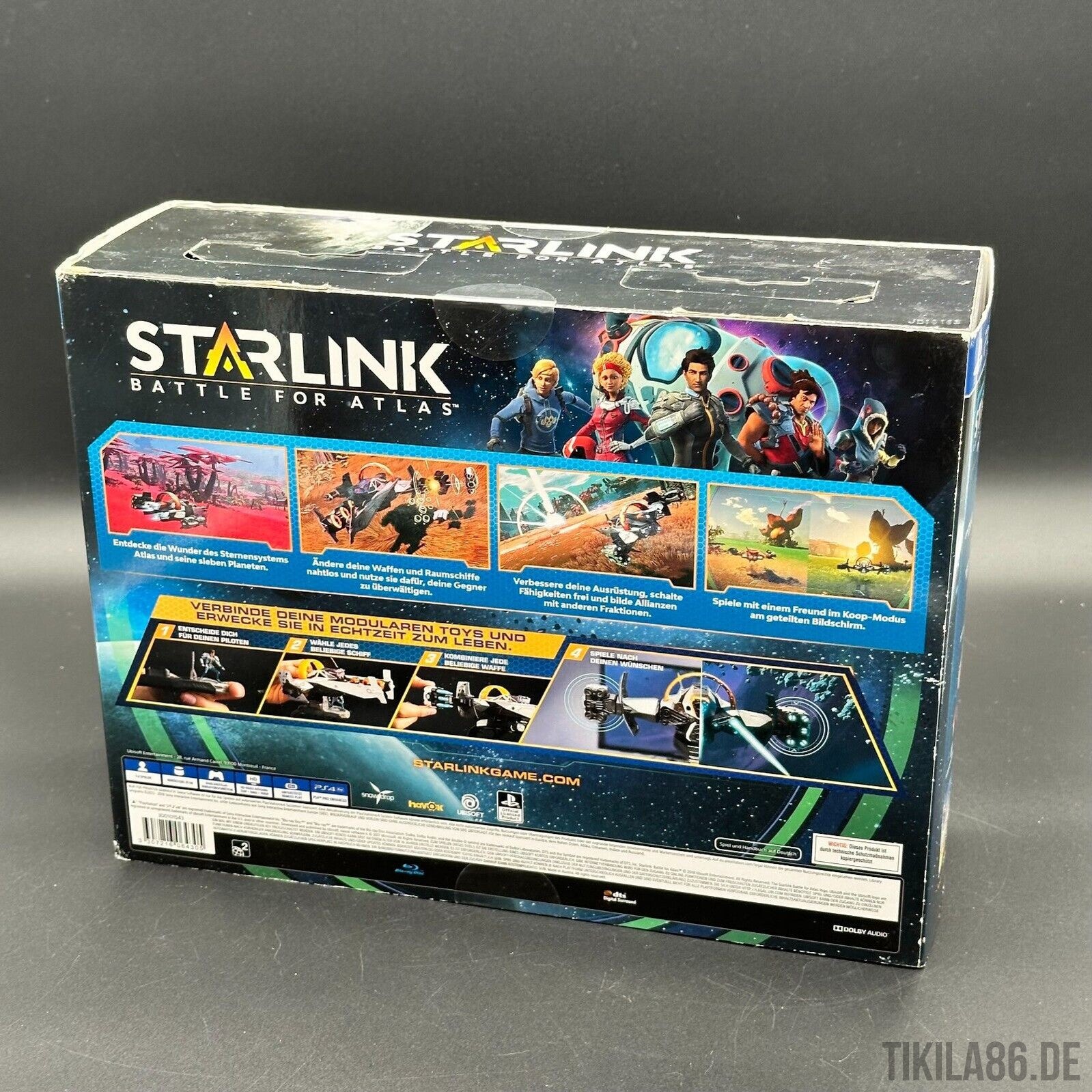 Ubisoft PS4 Videospiel STARLINK Battle for Atlas Starter Pack USK 8 inkl Figuren