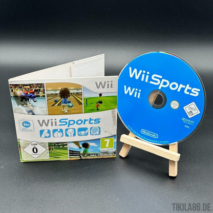 Wii - Wii Sports / Pappschuber / Nintendo Wii / 2006 / TOP - Disc poliert ✅