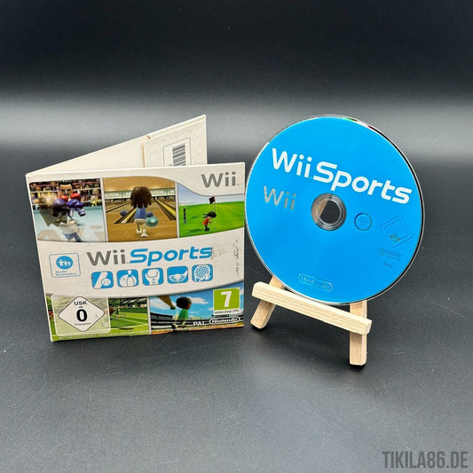 Wii - Wii Sports / Pappschuber / Nintendo Wii / 2006 / TOP - Disc poliert ✅