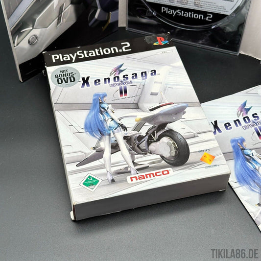 Xenosaga Episode II - Jenseits von Gut und Böse - Sony PS2 - Discs poliert ✅